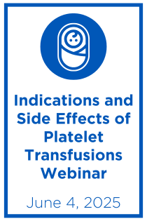 Current Thoughts on the Indications and Side Effects of Platelet Transfusions Webinar Banner