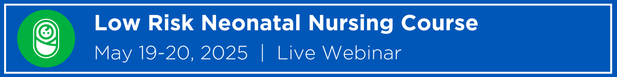Low-Risk Neonatal Nursing Course Banner