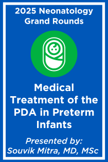 Medical Treatment of the PDA in Preterm Infants Banner