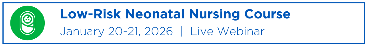 Low-Risk Neonatal Nursing Course Banner
