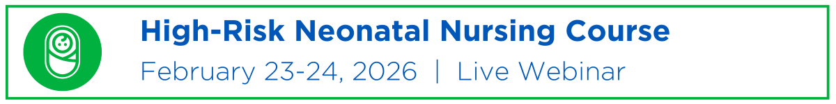 High-Risk Neonatal Nursing Course Banner