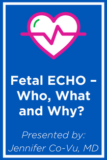 Fetal ECHO – Who, What and Why? Banner