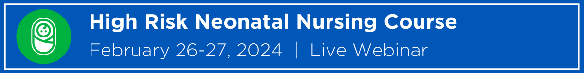 High Risk Neonatal Nursing Course Banner