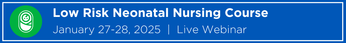 Low-Risk Neonatal Nursing Course Banner