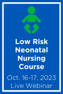 Low Risk Neonatal Nursing Course Banner