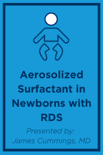 Aerosolized Surfactant in Newborns with Respiratory Distress Syndrome Banner